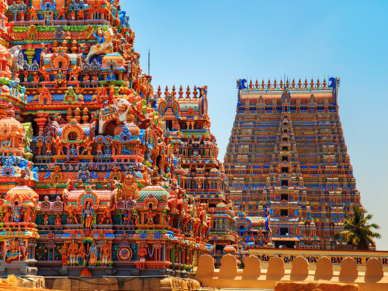Day 02: Trichy - Thanjavur - Madurai (175 km / 5-6 hrs)